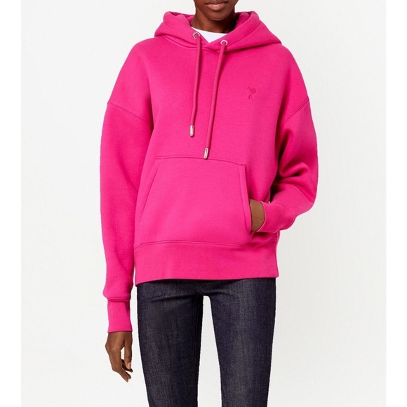 AMI Paris pink hoodie, size M, in great condition - Picture 2 of 14